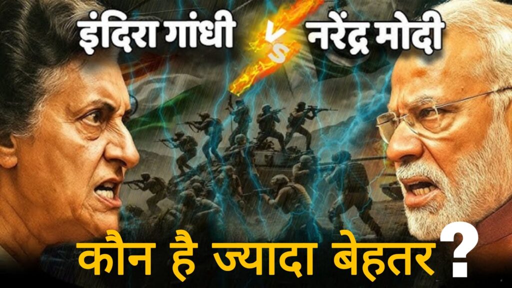 नरेंद्र मोदी या इंदिरा गांधी कौन है ज्यादा बेहतर?