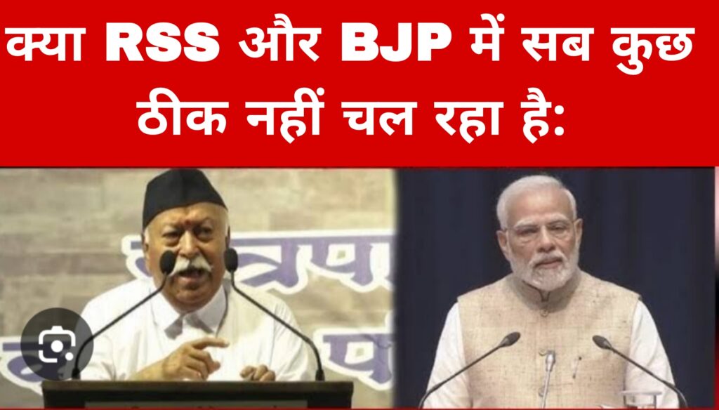 क्या RSS और BJP में सब कुछ ठीक नहीं चल रहा है:RSS