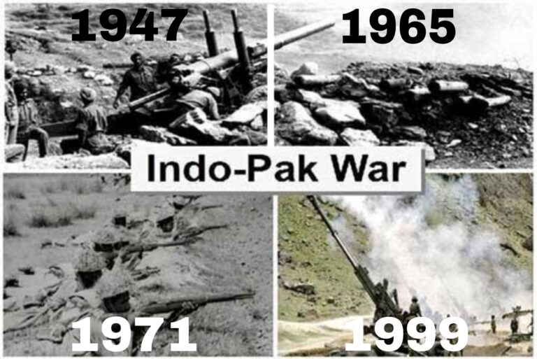जानिए भारत पाकिस्तान के चारों युद्धों के बारे में