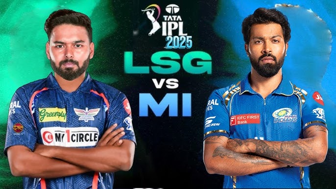 4 अप्रैल, 2025 LSG vs MI के बिच लखनऊ के भारत रत्न श्री अटल बिहारी वाजपेयी एकाना क्रिकेट स्टेडियम में खेला जायेगा